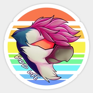 Bird Life Sticker